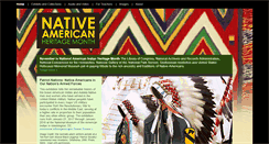 Desktop Screenshot of nativeamericanheritagemonth.gov